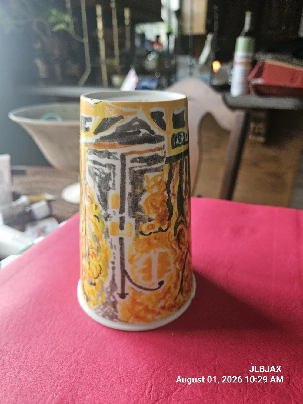 Anthropologie vibrant hand